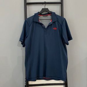 The North Face navy polo